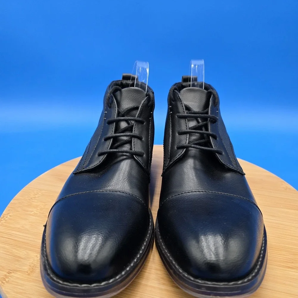 Madden‎ JAYYZ Black Chukka Boots Dress Shoes Mens 8.5 EUC